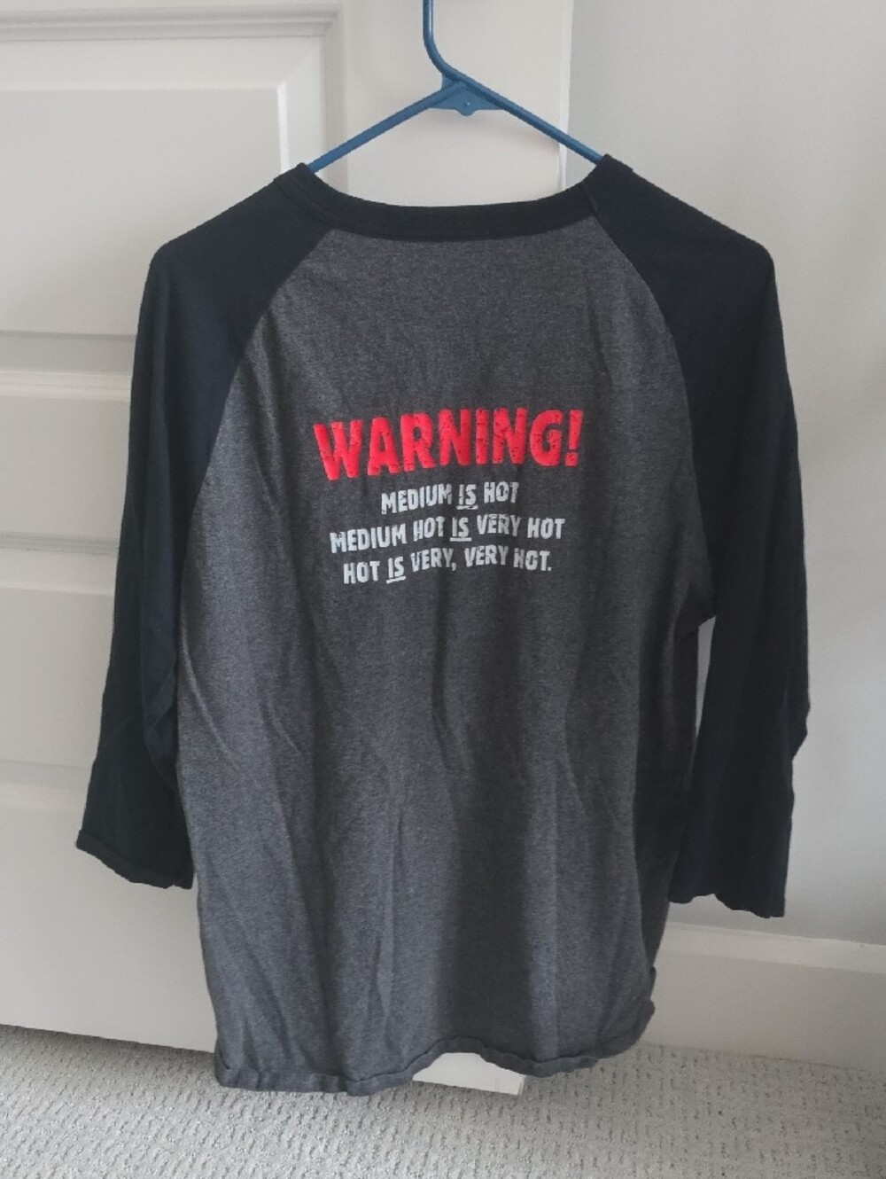 Duff's Raglan 3/4 Tee - Picture 4 of 4